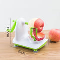 Descascador de maçã multifuncional com manivela para casa Descascador de frutas com fatiador de maçã Cortador de núcleo para conveniência de cozinha